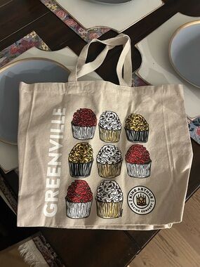 KING ARTHUR BAKING LIMITED EDITION CANVAS TOTE - GREENVILLE